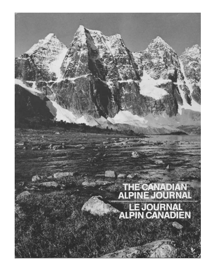 Canadian Alpine Journal 1986 cover